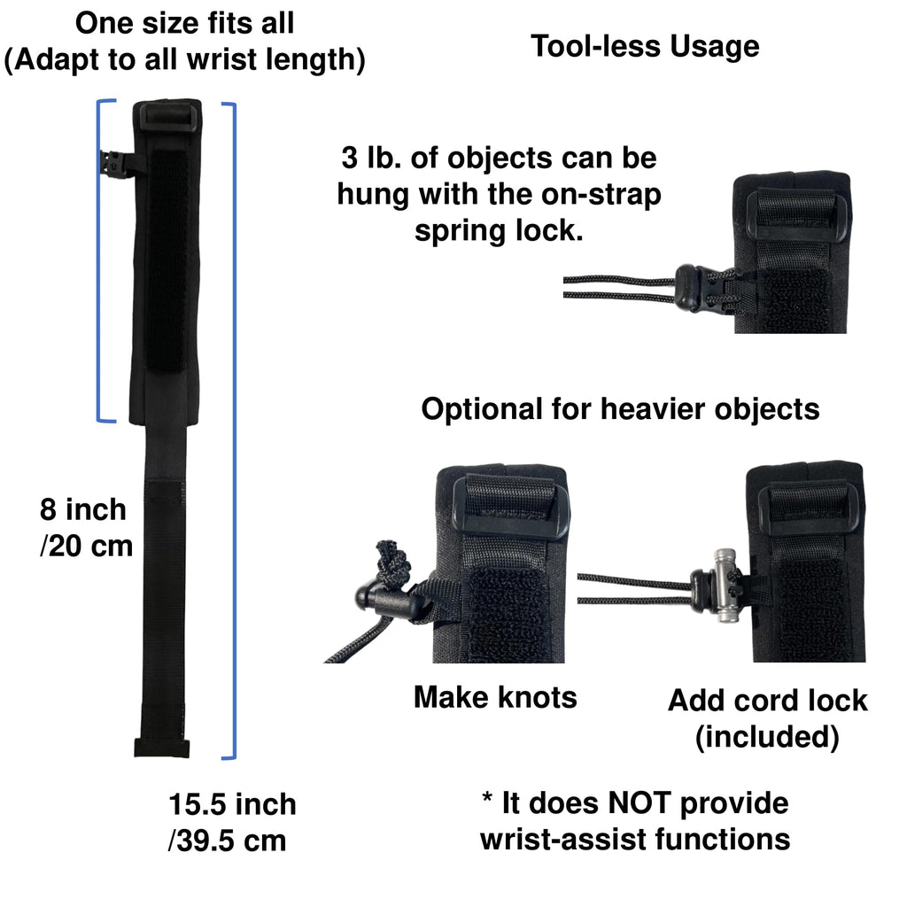 Adjustable Archery Release Wrist Strap Sling Lanyard for Handheld Releases